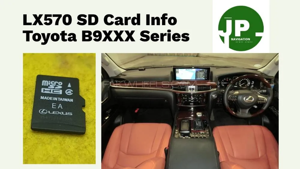 Land Cruiser LX570  Original  BOOT SD CARD  B9135   B9083  2 Image-1