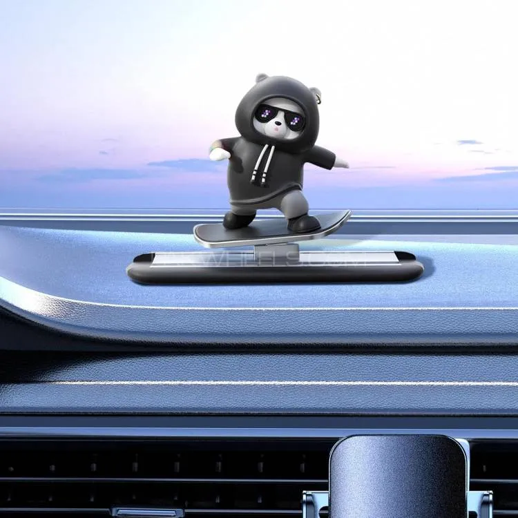 Sliding Bear For Car Dashboard Image-1