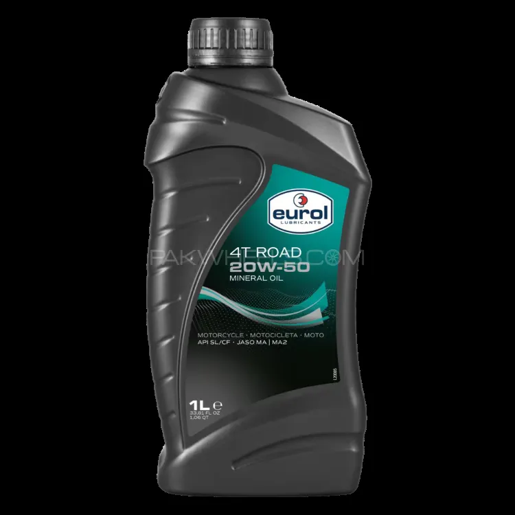 Eurol 125CC,150CC, 110CC 20W50 API-SJ Mineral 1Liter Image-1