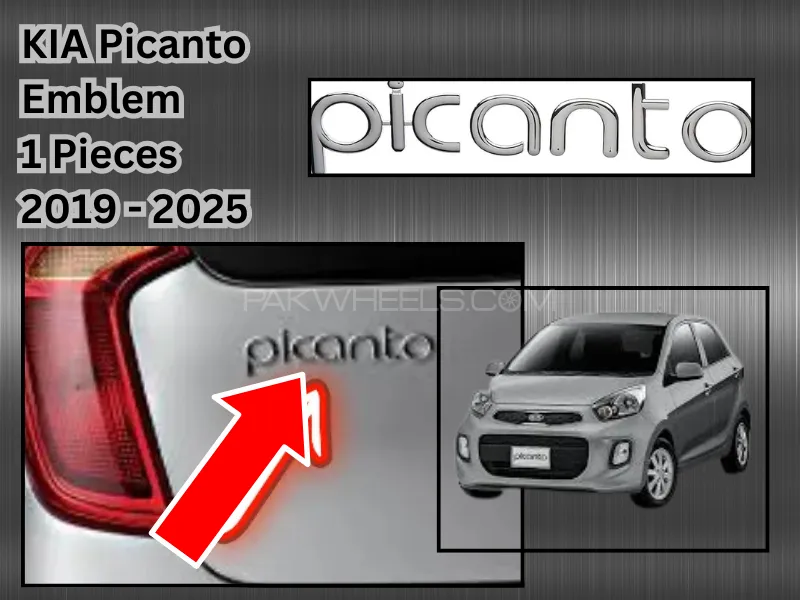 KIA Picanto Emblem | 1 Pieces | 2019 - 2025 Image-1
