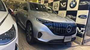 Mercedes-Benz EQC 400+ premium plus 1886 edition package ( limited edition )
Model 2019/12 production,Fresh import February 2025
Mileage 42000 
Brand New condition ( spotless)
Top of the line specs.
Silk grey metallic with Dezine line two tone leather interior .
Sports line interior & exterior 
Electric glass sunroof 
All seats electric & memory package 
Heated & ventilator ( air conditioned) seats
8 zone duel front & rear climate control system 
3D pro Burmester surround sound system.
Apple CarPlay play smart phone integration 
Android auto smart phone integration 
Adaptive cruise control 
Active parking assist 
Driving multiple mode package 
Herman communication module 
Paddle shifters
Multi 8 cameras 360 degrees 
Dynamic adaptive headlamp 
Ac charging function single-phase/multiphase Mid ( 6kw-7,7 kw)
Dc charging function 400v high 
Digital instrument cluster 
64 colours ambient interior lighting Head-up display 
Wireless charger front & rear 
Lane assist 
Super sport multi fu