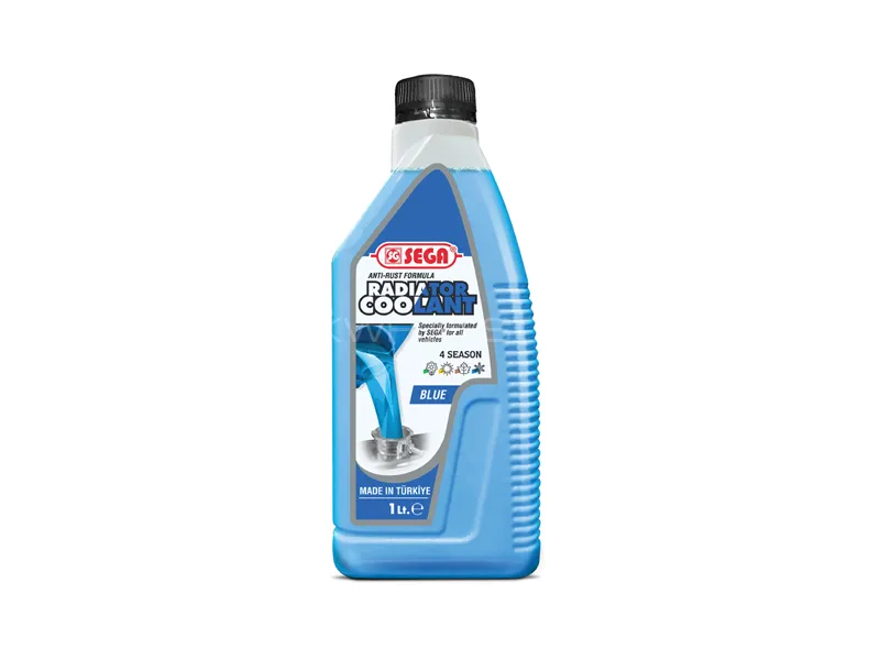 Sega Radiator Coolant Pre-Mixed Blue - 1L (Made in Turkey) Image-1