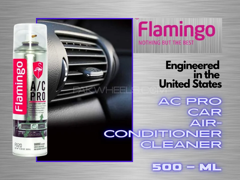 Flamingo AC Pro Car Air Conditioner Cleaner - 500ml Image-1