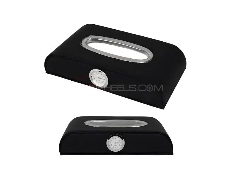 Tissue Box With Watch Car / Home / Office - Tissue Box for C Image-1