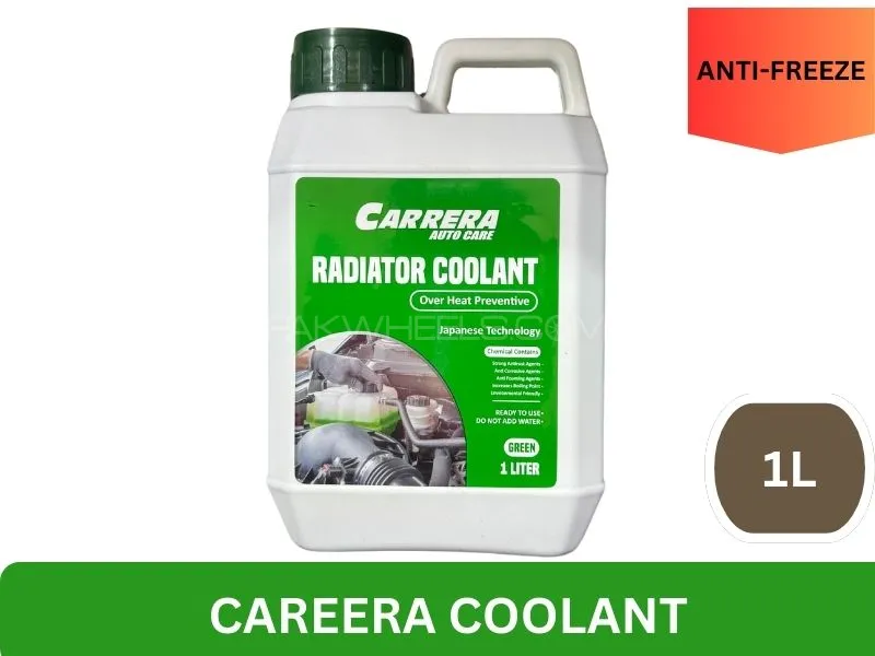 Carrera Long Life Coolant (Over Heat-Preventive) Green 1ltr Image-1