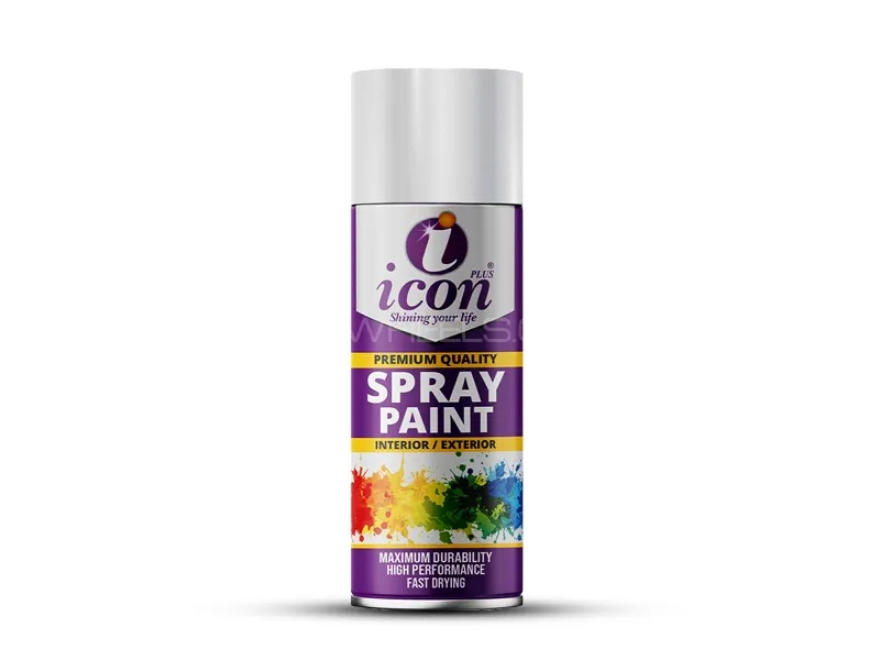 Icon Plus Spray Paint 300ml - Silver Image-1