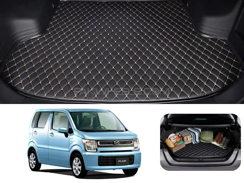 Mazda Flair 7D Custom Car Trunk Mat - Model 2013-2025 Image-1