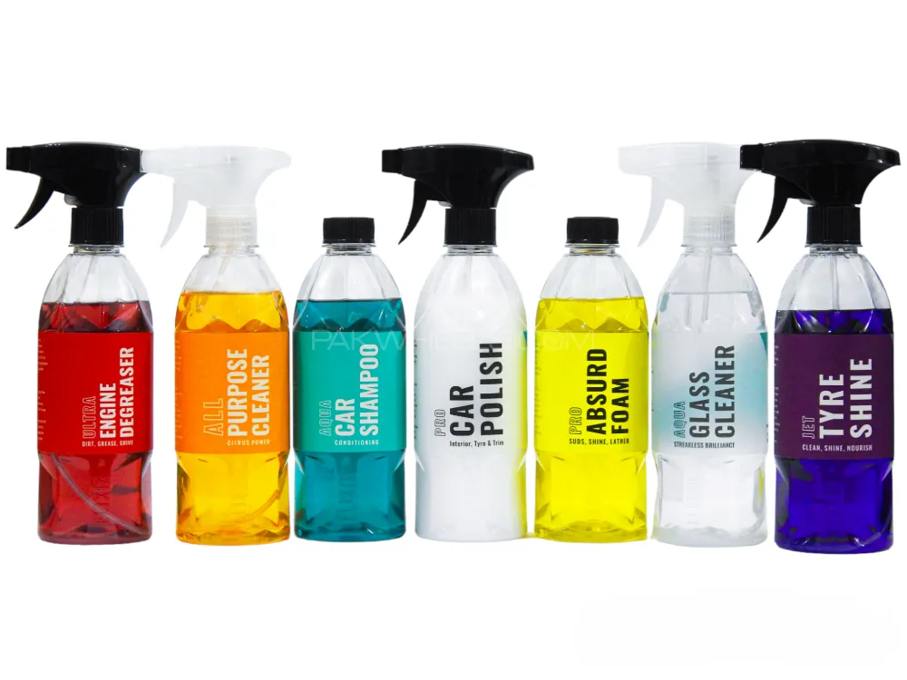 Elixir 7 in 1 Complete Car Care Discounted Bundle + 1 Free Gift Image-1