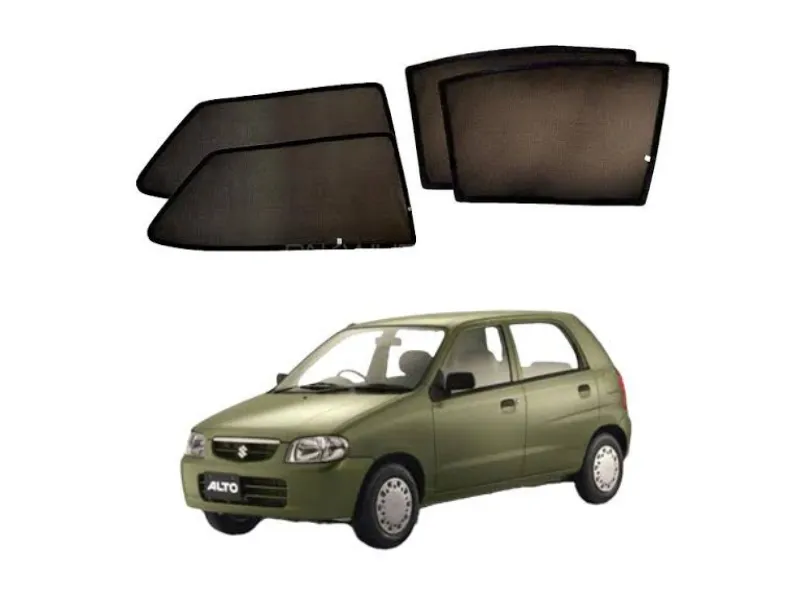 Zingfix Side Shade For Suzuki Alto VXR 2000-2012 Image-1