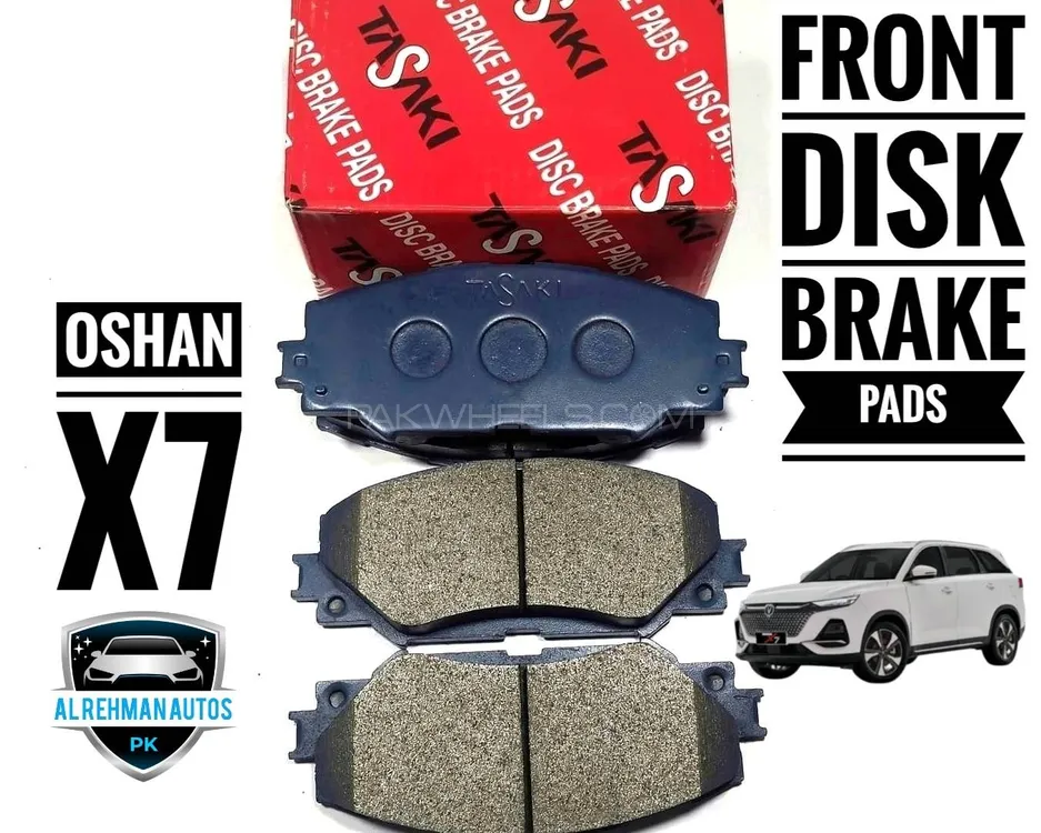 CHANGAN OSHAN X7 FRONT DISK BRAKE PADS (2022-25) IMPORTED Image-1