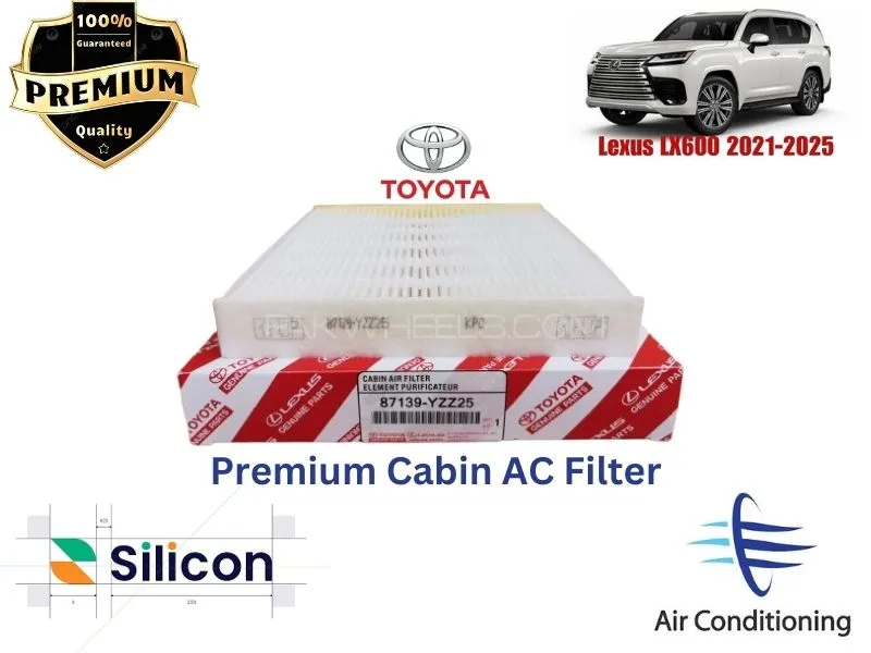 Lexus LX600 2021-2025 Premium Quality Cabin Filter - Imported