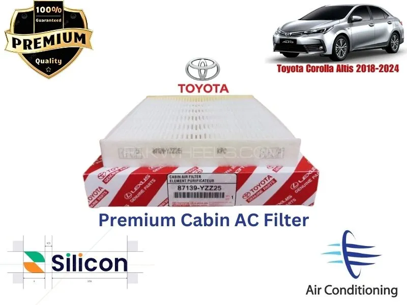Toyota Corolla Altis 2018-2024 Premium Quality Cabin Filter - Imported