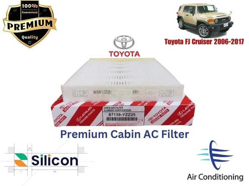 Toyota Fj Cruiser 2006-2017 Premium Quality Cabin Filter - Imported