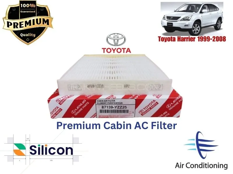 Toyota Harrier 1999-2008 Premium Quality Cabin Filter - Imported Image-1
