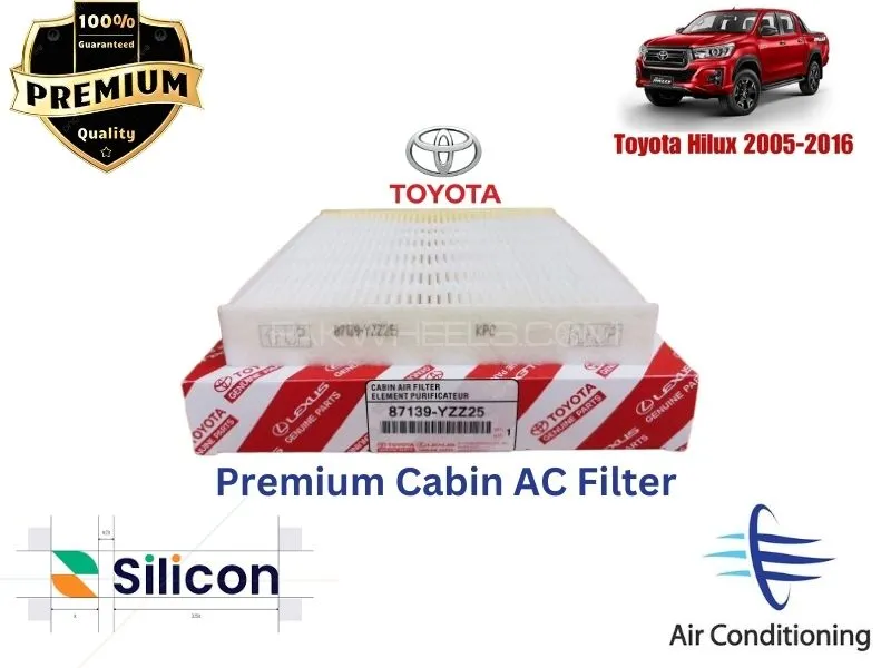 Toyota Hilux Revo 2005-2016 Premium Quality Cabin Filter - Imported Image-1