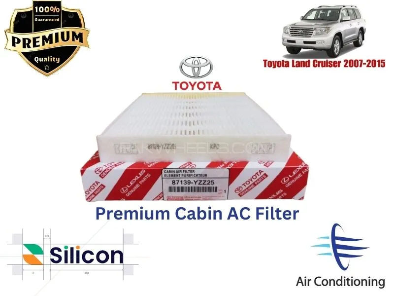 Toyota Land Cruiser 2007-2015 Premium Quality Cabin Filter - Imported Image-1