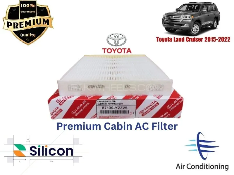 Toyota Land Cruiser 2015-2022 Premium Quality Cabin Filter - Imported Image-1