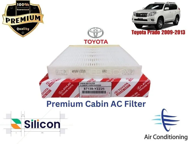 Toyota Prado 2009-2013 Premium Quality Cabin Filter - Imported Image-1