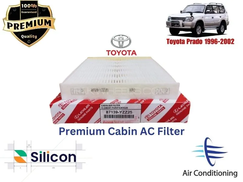 Toyota Prado 1996-2002 Premium Quality Cabin Filter - Imported Image-1