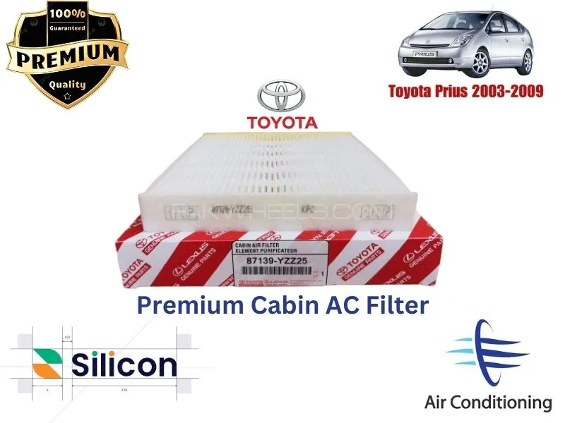 Toyota Prius 2003-2009 Premium Quality Cabin Filter - Imported Image-1