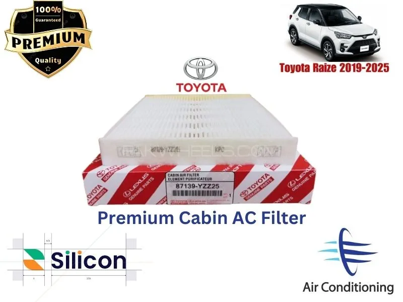 Toyota Raize 2009-2025 Premium Quality Cabin Filter - Imported Image-1
