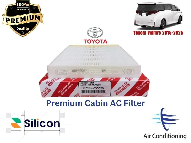 Toyota Vellfire 2015-2025 Premium Quality Cabin Filter - Imported Image-1