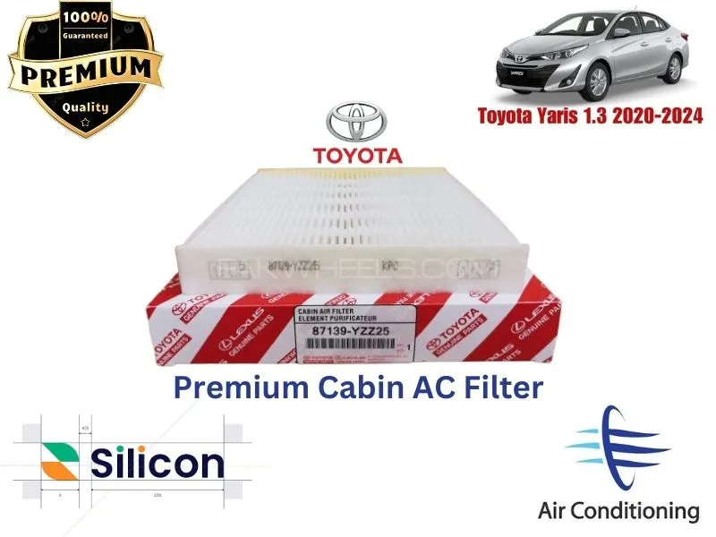 Toyota Yaris 1.3 Premium Quality Cabin Filter - Imported Image-1