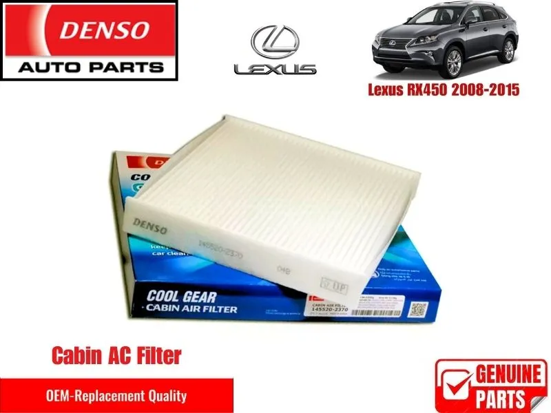  Lexus RX450 2008-2015 Denso Genuine Cabin Filter - Toyota OEM Quality Image-1