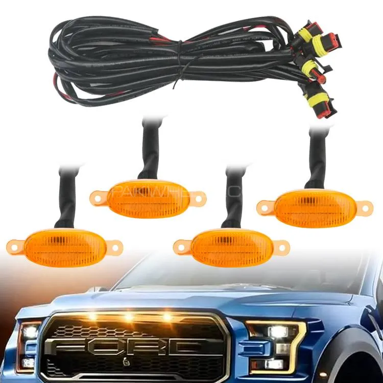 Grill Light Orange 4 PCS Grill Light Orange 4 PCS Image-3