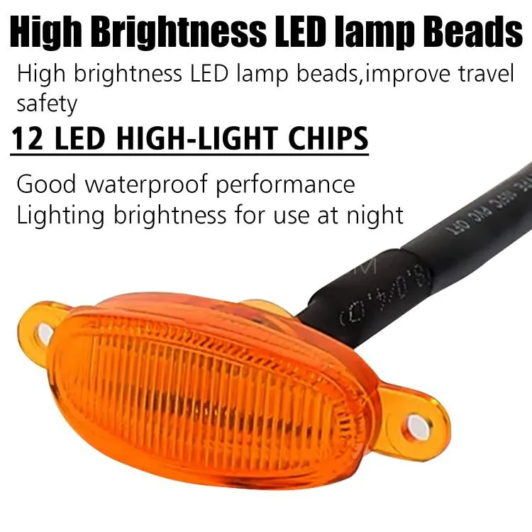 Grill Light Orange 4 PCS Grill Light Orange 4 PCS Image-4