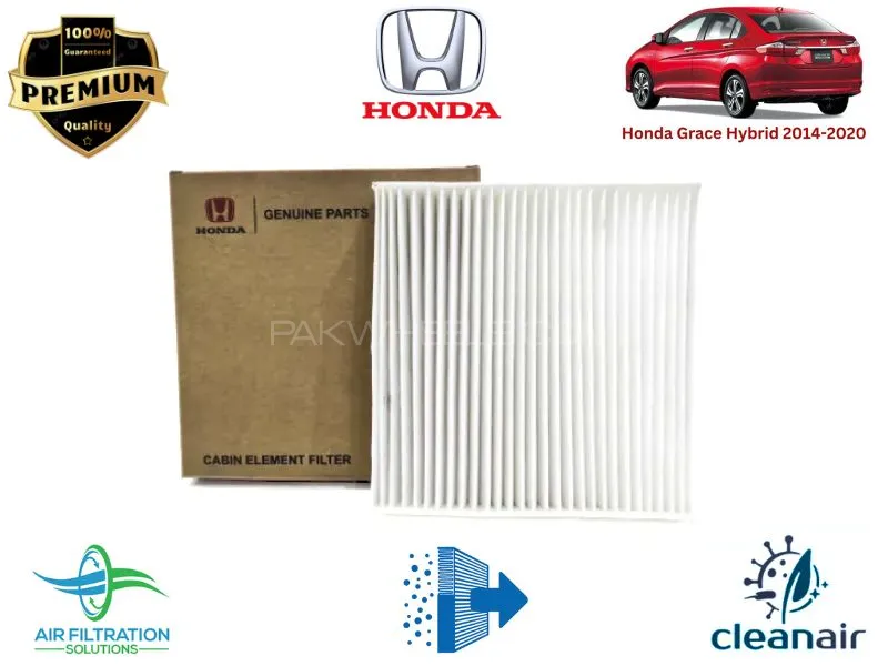 Honda Grace Hyrid 2014-2020 Premium Quality Cabin Filter - Imported Image-1