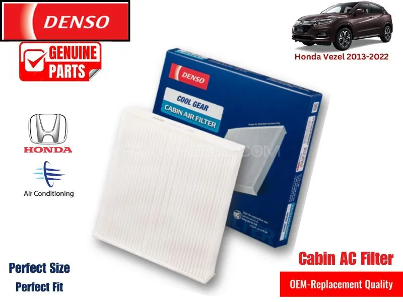 Honda Vezel 2013-2022   Denso Genuine Cabin Filter - Honda OEM Quality Image-1