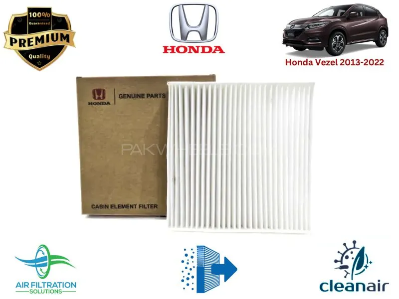 Honda Vezel 2013-2022  Premium Quality Cabin Filter - Imported Image-1