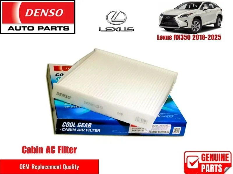 Lexus RX350 2018-2025 Denso Genuine Cabin Filter - Toyota OEM Quality