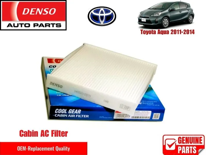 Toyota Aqua  2011-2014 Denso Genuine Cabin Filter - Toyota OEM Quality