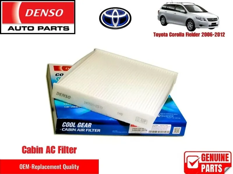 Toyota Corolla Fielder 2006-2012 Denso Genuine Cabin Filter - Toyota OEM Quality