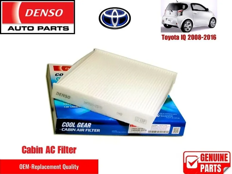 Toyota IQ 2008-2016 Denso Genuine Cabin Filter - Toyota OEM Quality