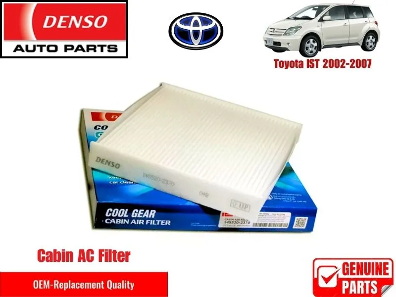 Toyota IST 2002-2007 Denso Genuine Cabin Filter - Toyota OEM Quality Image-1