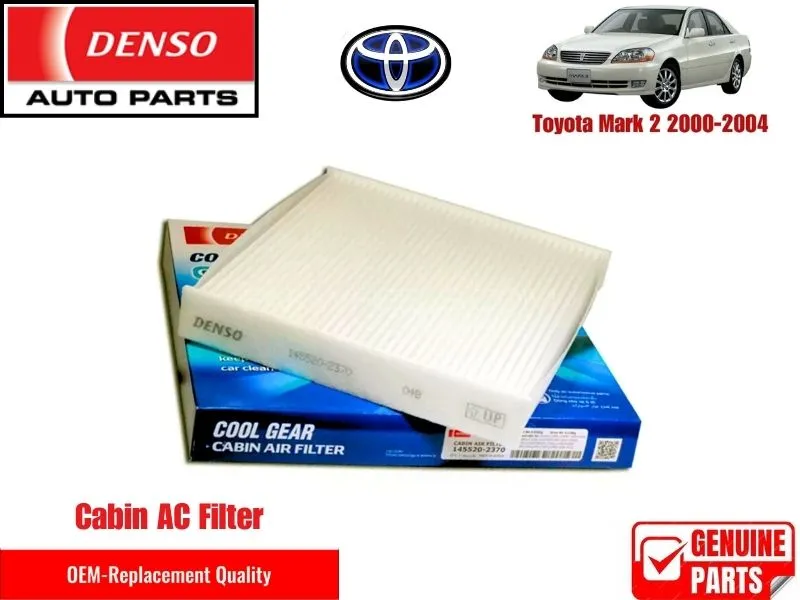 Toyota Mark 2 2000-2004 Denso Genuine Cabin Filter - Toyota OEM Quality
