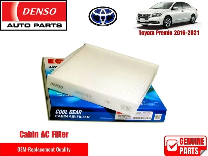 Toyota Premio 2016-2021 Denso Genuine Cabin Filter - Toyota OEM Quality Image-1