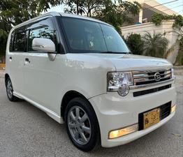 DAIHATSU MOVE CONTE CUSTOM RS + TOP OF THE LINE(660cc)
Model 2014 and Registered 2018 
111,000 KM DRIVEN
Pearl White Color 
Right Front Fender Repainted 
Full/Sofa Seat 
Keyless 
Climate Control A/C
Chrome Trims 
Original Front Fog Lights 
Silver back lights
And Many More
Automatic Transmission
Eco Idling
Extremely well maintained 
Interior is as crispy as new 
Just like new

For inspection
Available at SUPREME CARS
Plot # 151/F,Under Imam heights,Shop no.1&2, Main Khalid Bin Walid Rd, Karachi, Sindh 75400

|  Premium Cars  |  Best Prices  |  Optimum Performance | 
#supremecarsgang