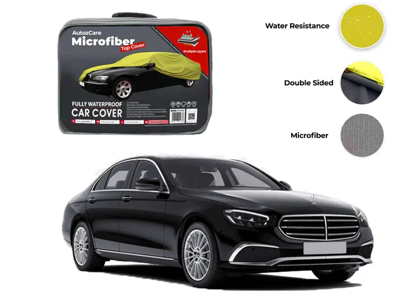 Mercedes E200 Microfiber Car Top Cover - Model 2009-2025 Image-1