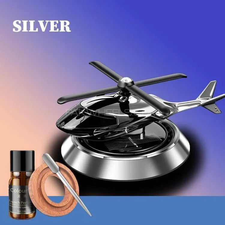 solar helicapter air freshner fir car Image-1