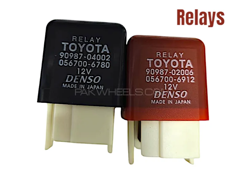 2pcs Toyota Fuse Box Relay Genuine Used (Kabli) Image-1