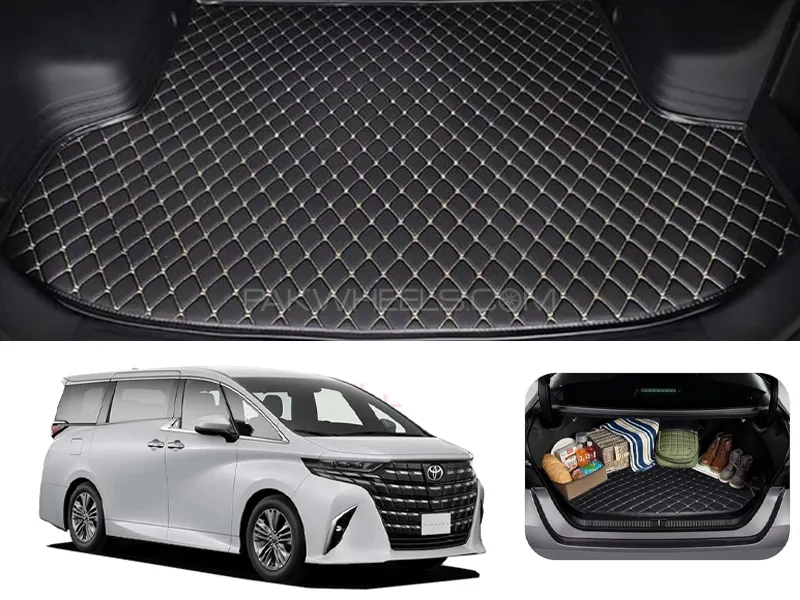Toyota Alphard 7D Custom Car Trunk Mat - Model 2015-2025 Image-1