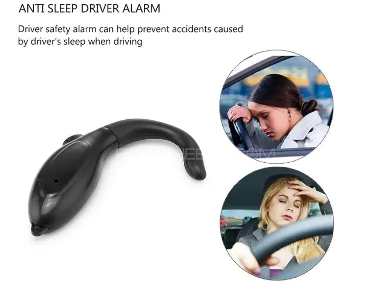 Universal Anti-Sleep Alarm Drive Alert Cool Gadget Car Tool Sleepy Reminder for Drivers 1 Pc Image-1