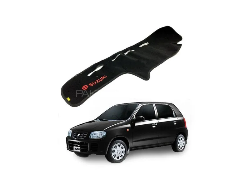 Suzuki Alto 2000-2012 Velvet Dashboard Cover Image-1