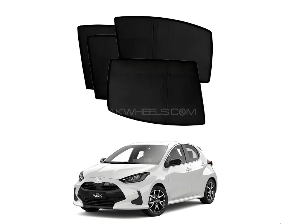 Toyota Yaris 2024 Hatchback Window Sunshades - Window Curtai Image-1