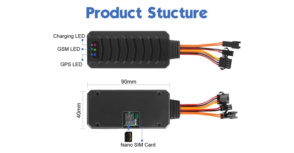 1 Pc GPS Tracker Device MV 790 Image-1