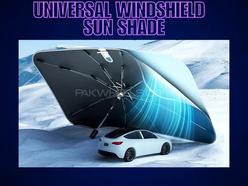 Umbrella Style Wind Shield Sun Shade Curtain Image-1